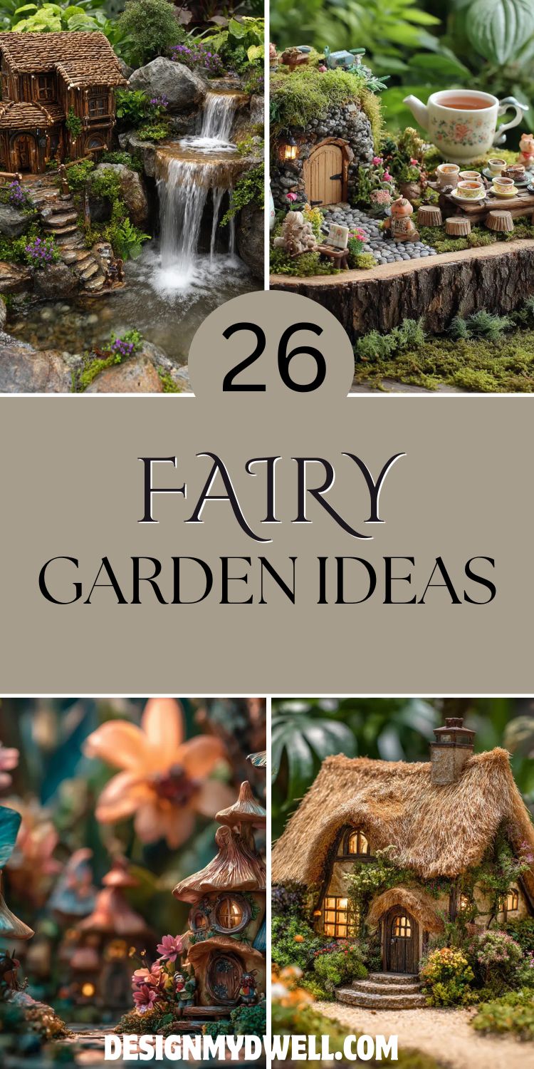 26 Fairy Garden Ideas to Spark Your Imagination
