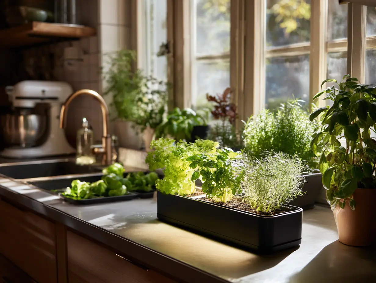 Design an Edible Indoor Garden