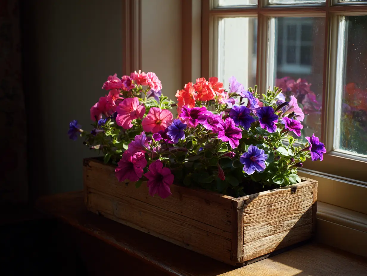 Install an Indoor Window Box for Flowers