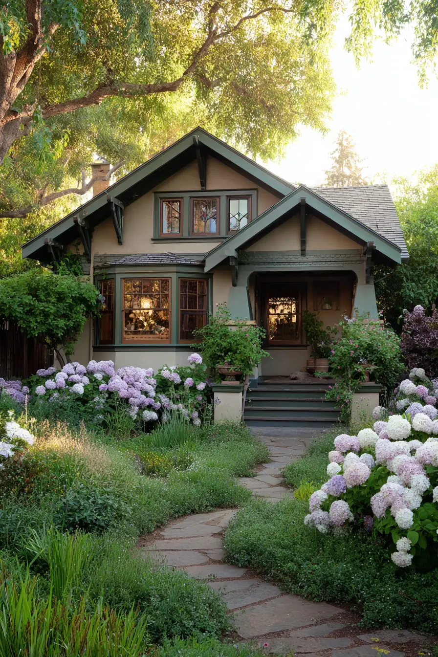 Timeless Cottage Charm with Painted Siding