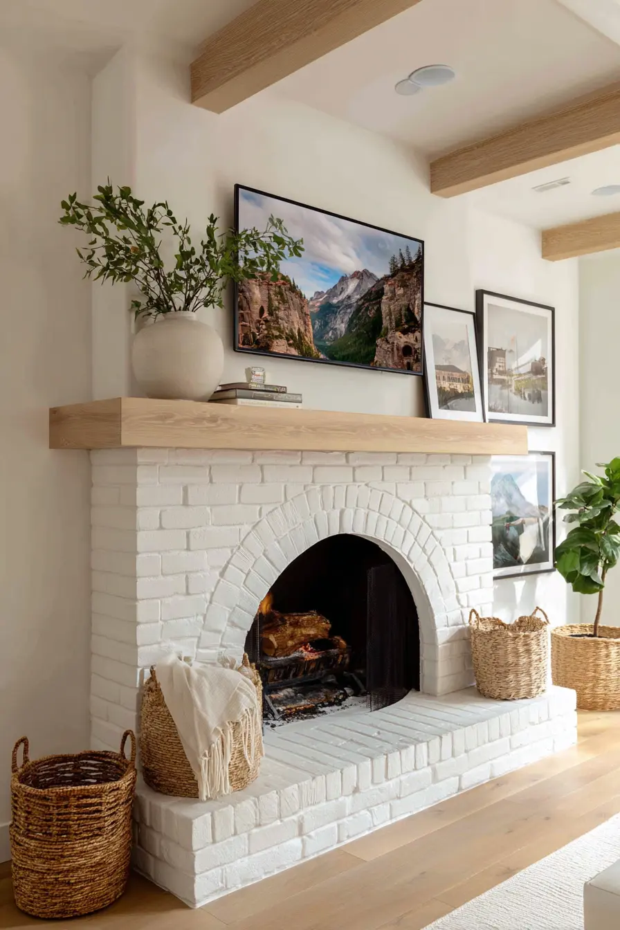 Timeless Charm in White Brick