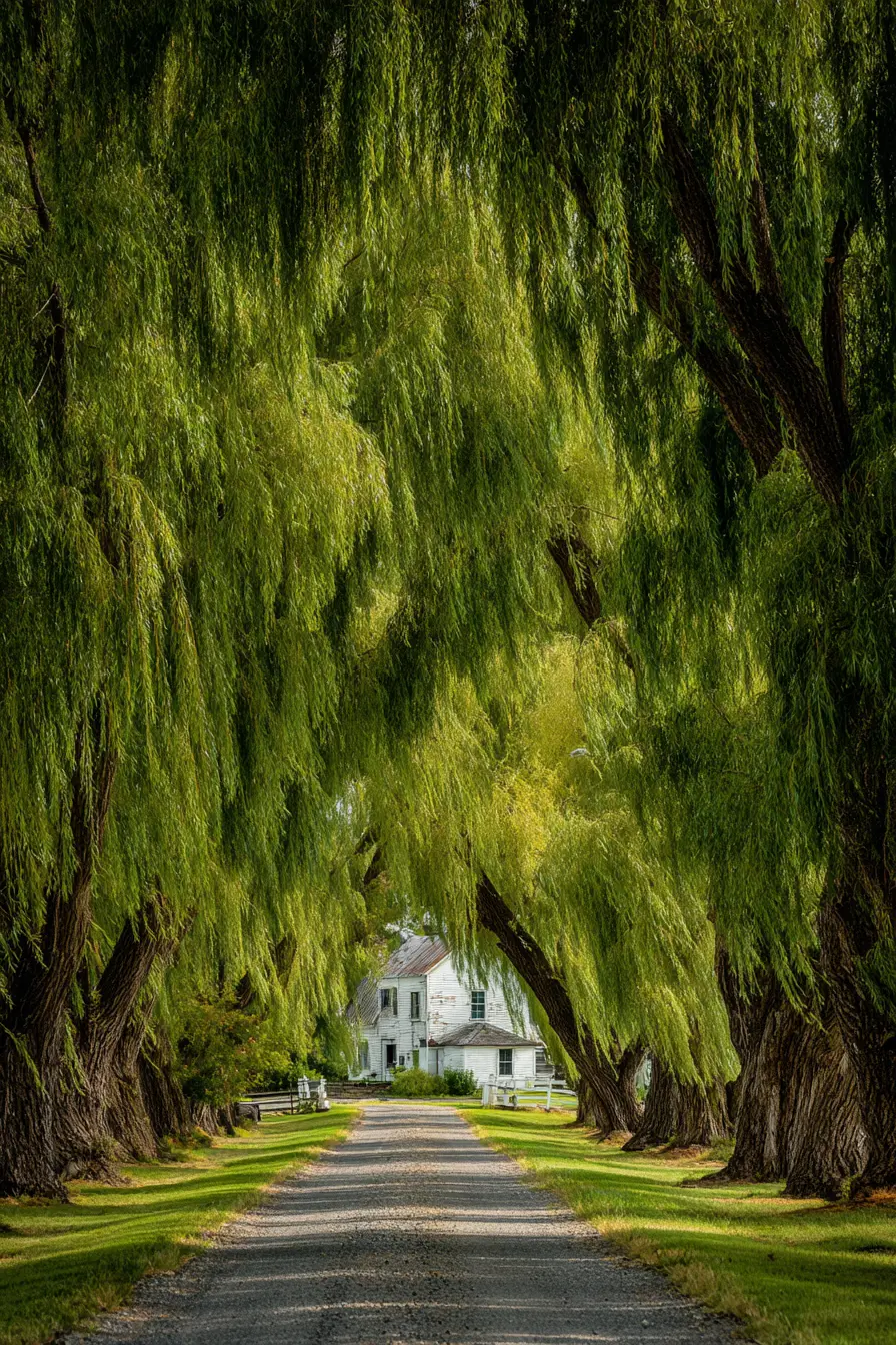Willow Tree Driveway Retreat