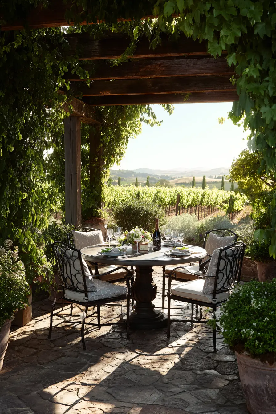 Define Your Outdoor Dining Area