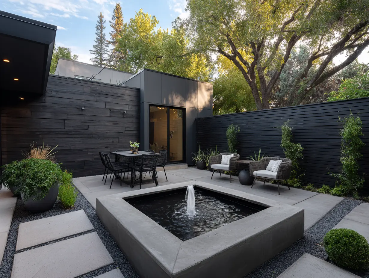 Install a Fountain to Add the Calming Sound of Water