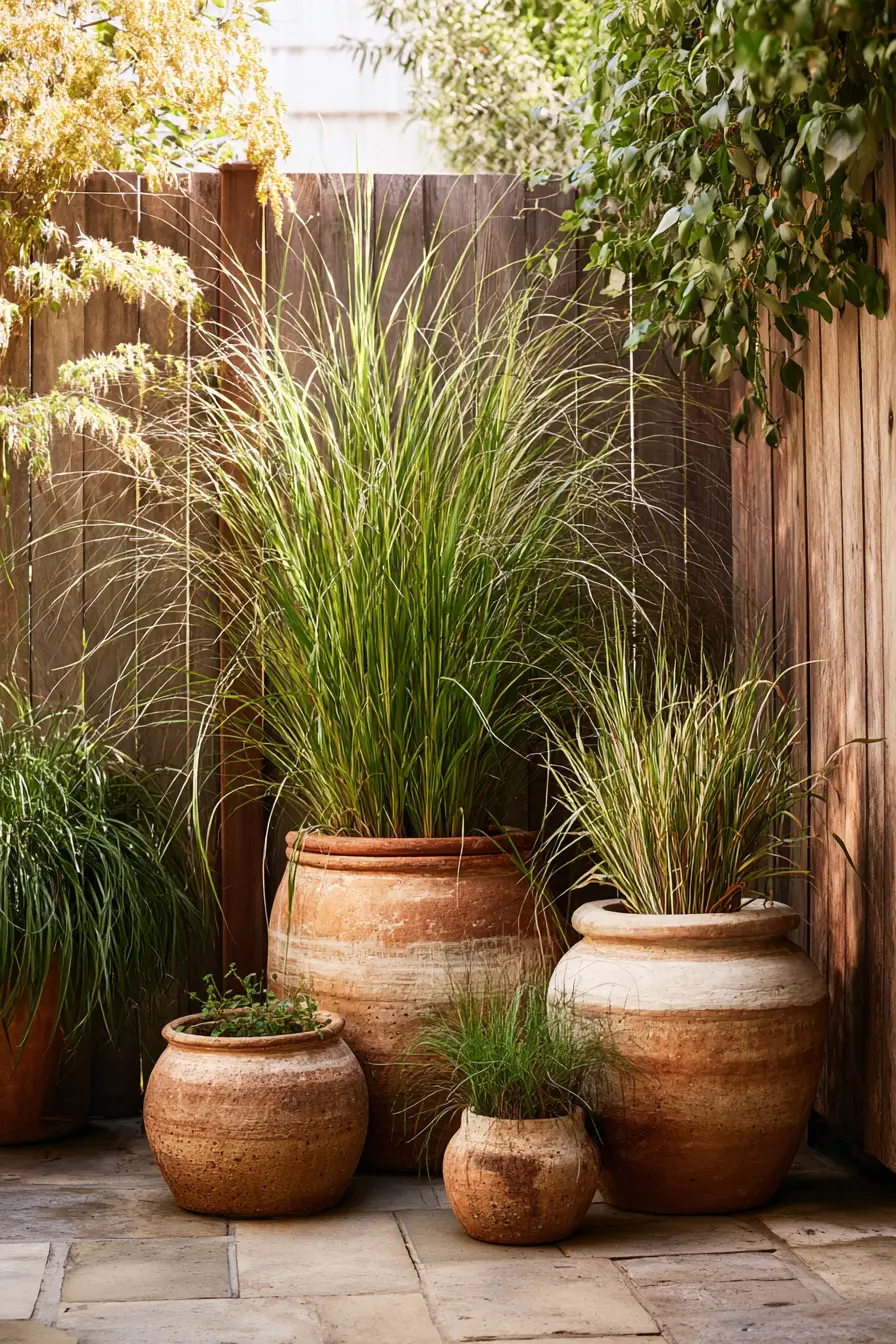 Ornamental Grasses: Dynamic Texture in Modern Tubs