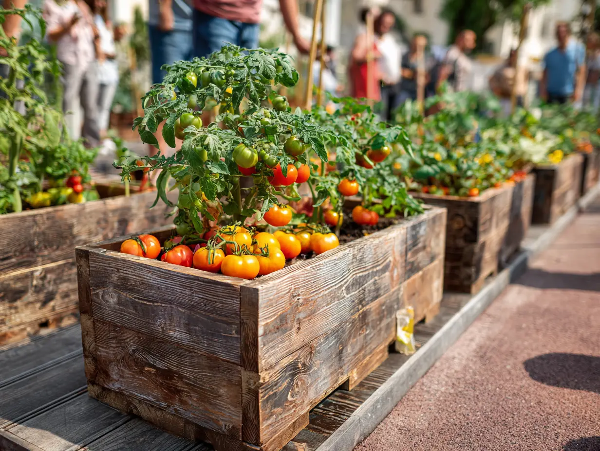 Reclaim Vacant Lots by Planting Vegetables, Herbs and Pollinator Flowers