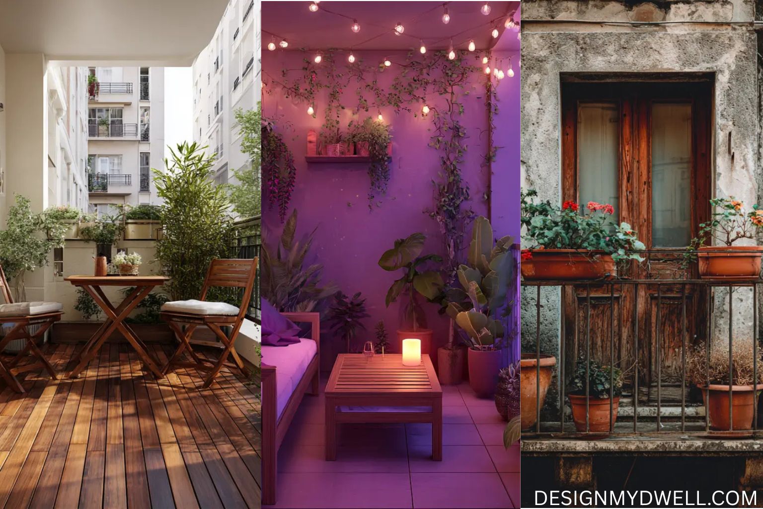30 Lovely Small Balcony Ideas to Maximize Style and Space