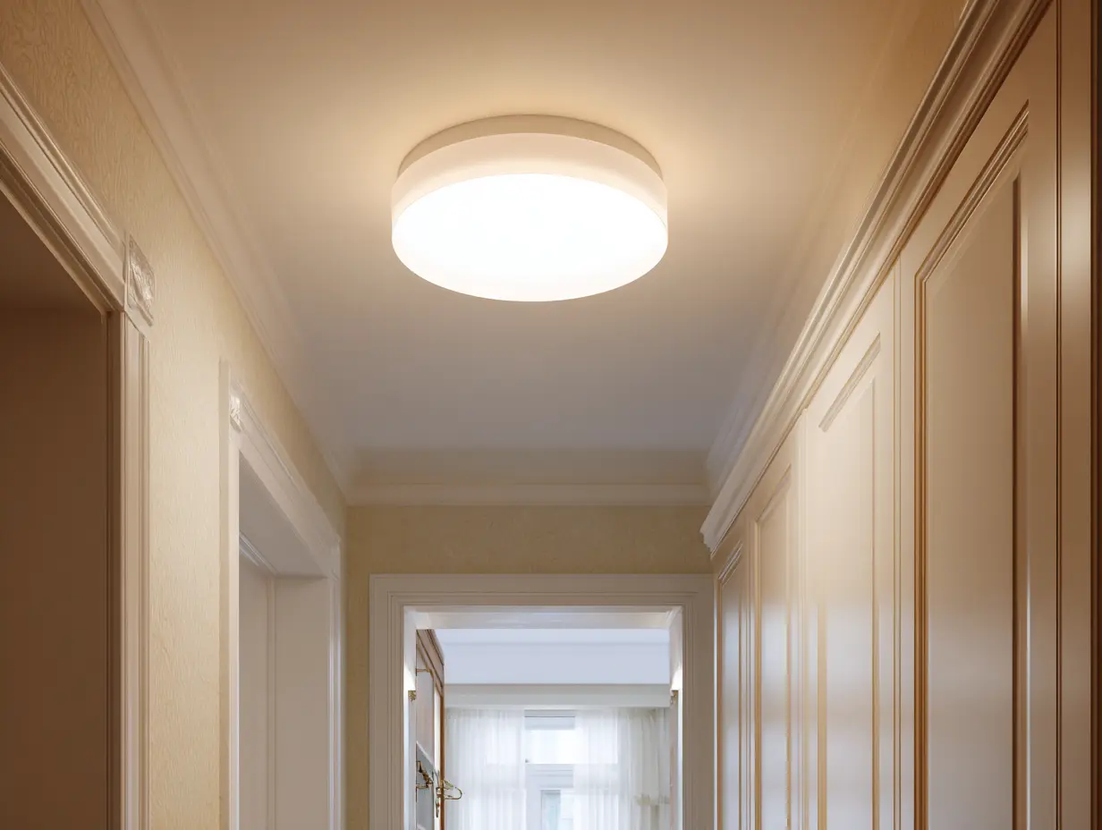 Try a Flush Mount Fixture for a Clean Look