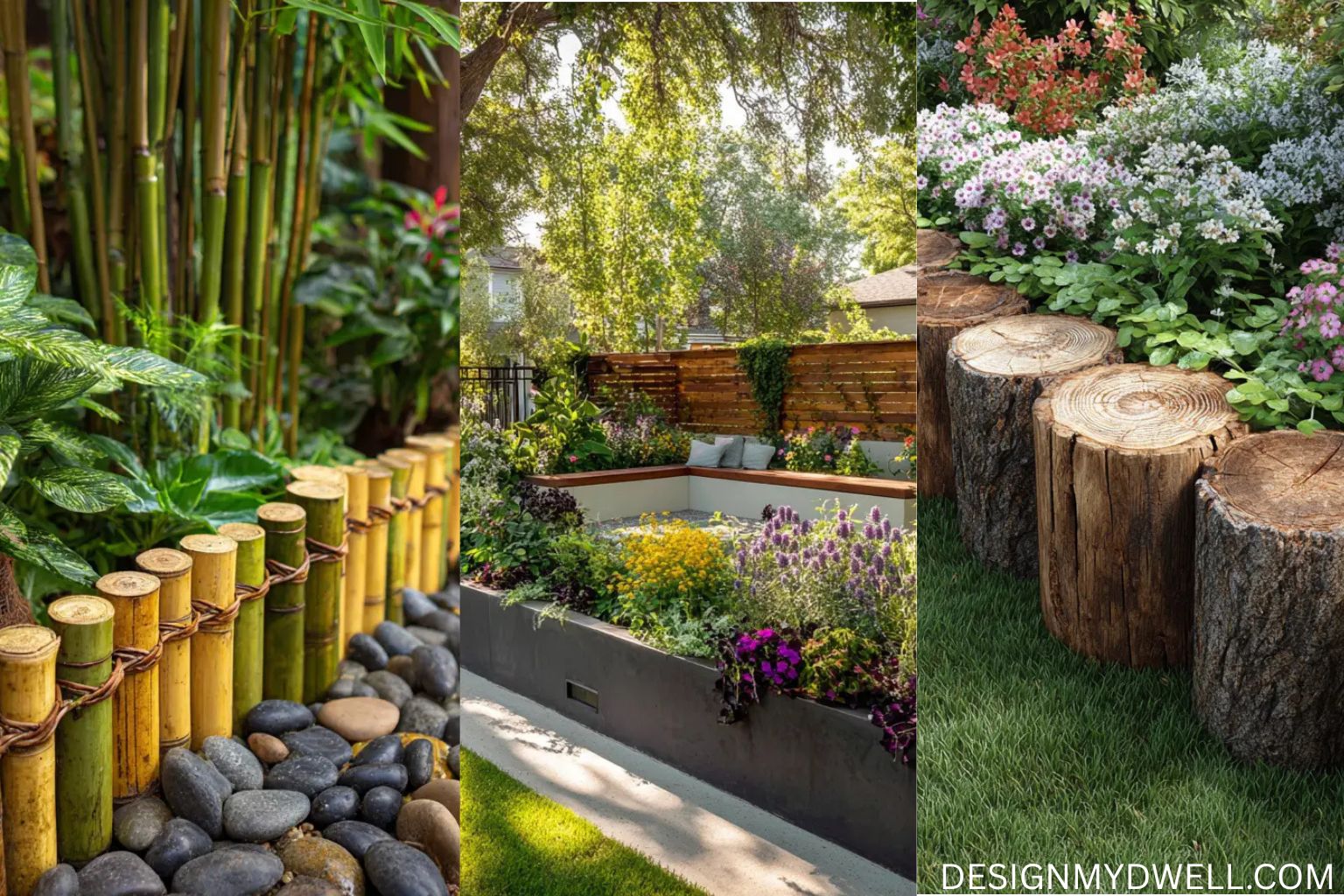 33 Creative Garden Edging Ideas for Your Yard