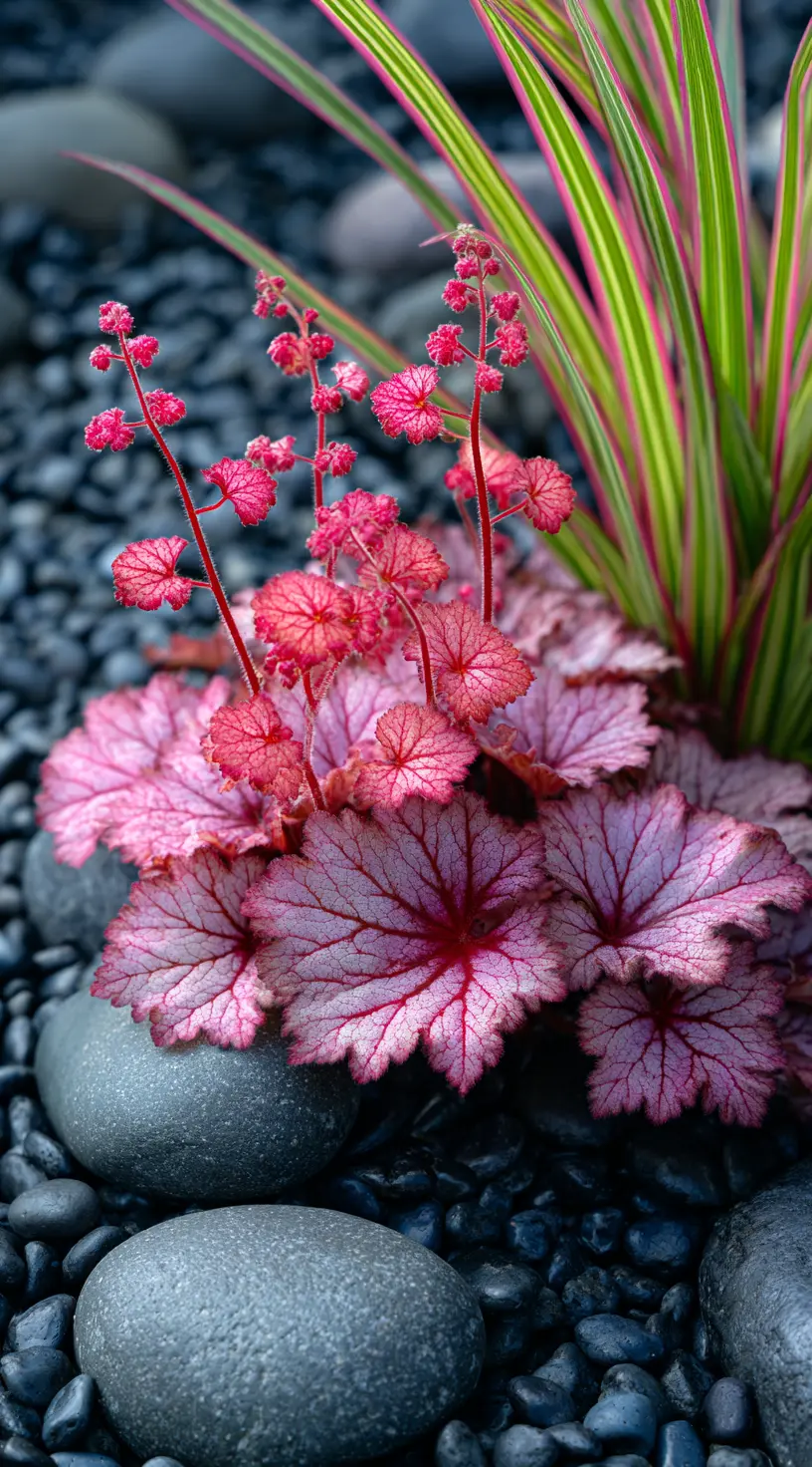 A Small Heuchera Making a Bold Statement