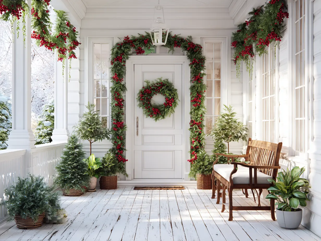 Decorate With Greenery and Berries in Winter