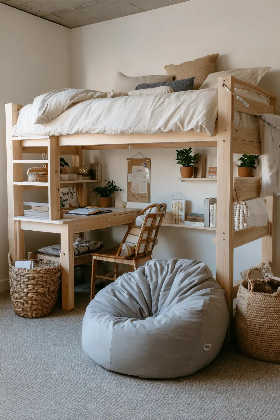 The Mini Loft Life: For the Kid Who Announces Their Bedroom As Their “Space”