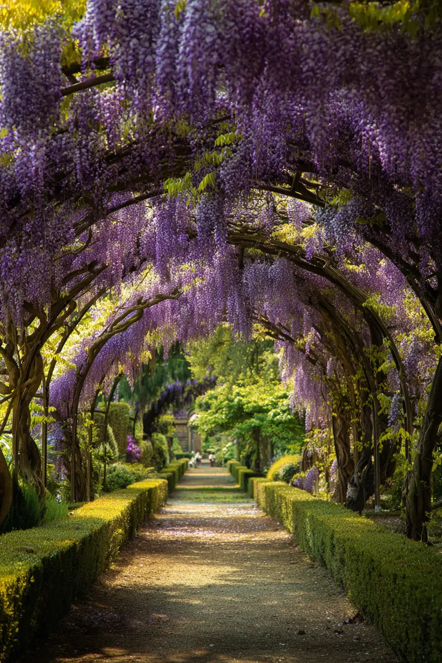 Wisteria Tunnels