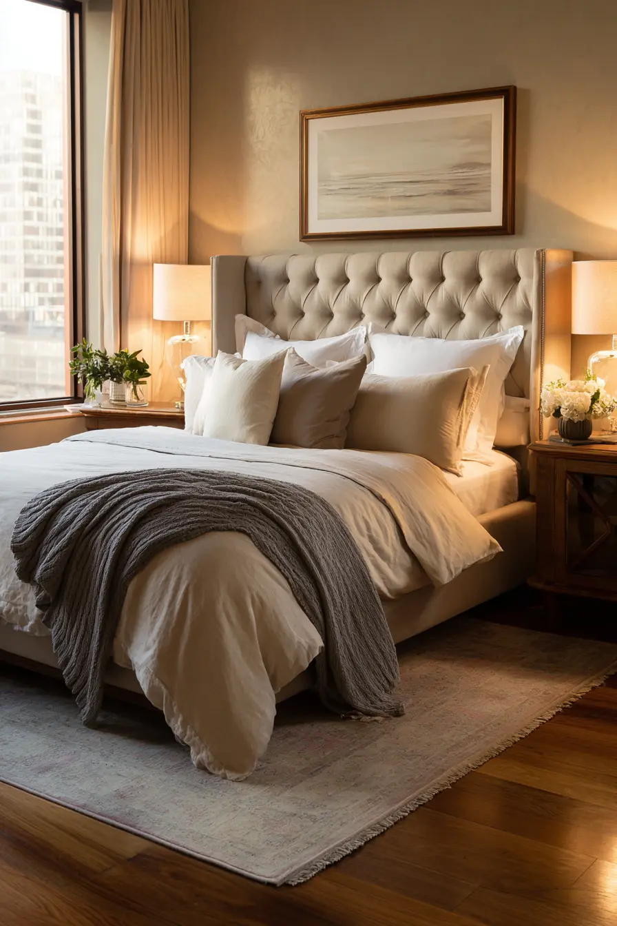 Warm Neutrals with Nancy Meyers Style