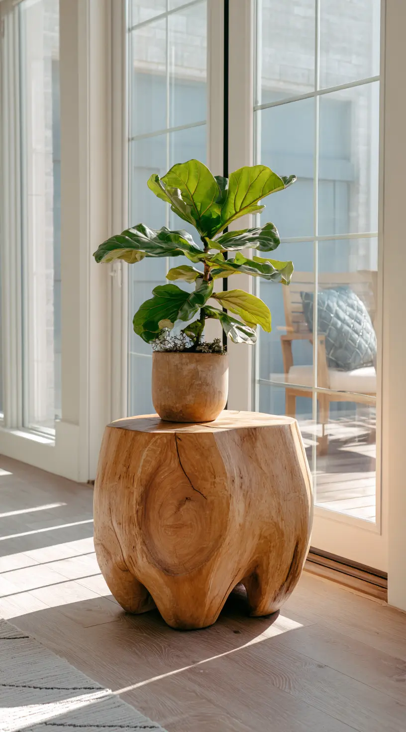 Minimal Sunroom Accent with Organic Style