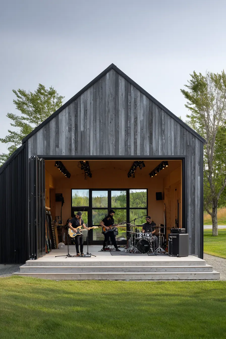 Barn Addition Music Studio