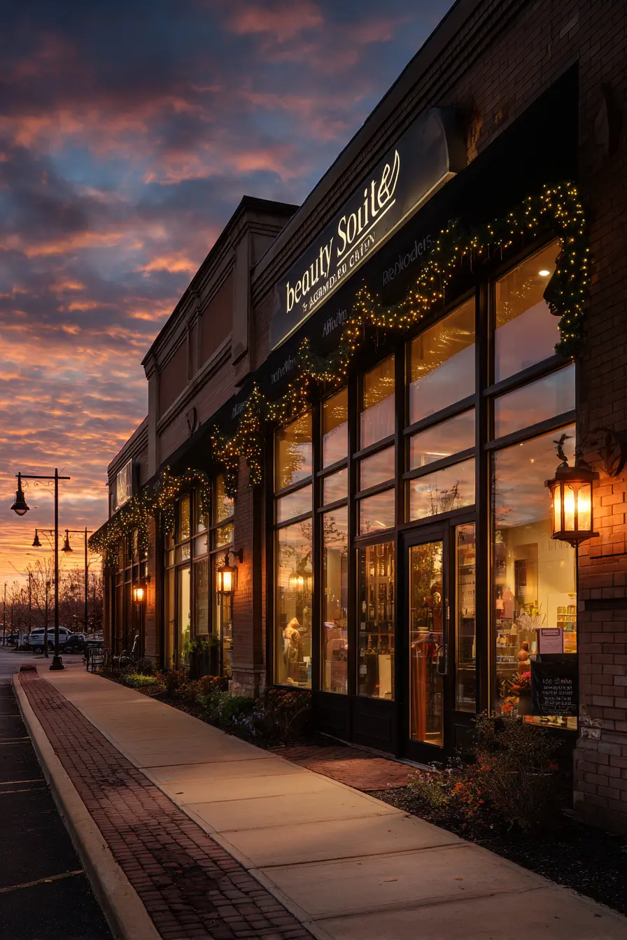 Warm Glow with Evening Elegance