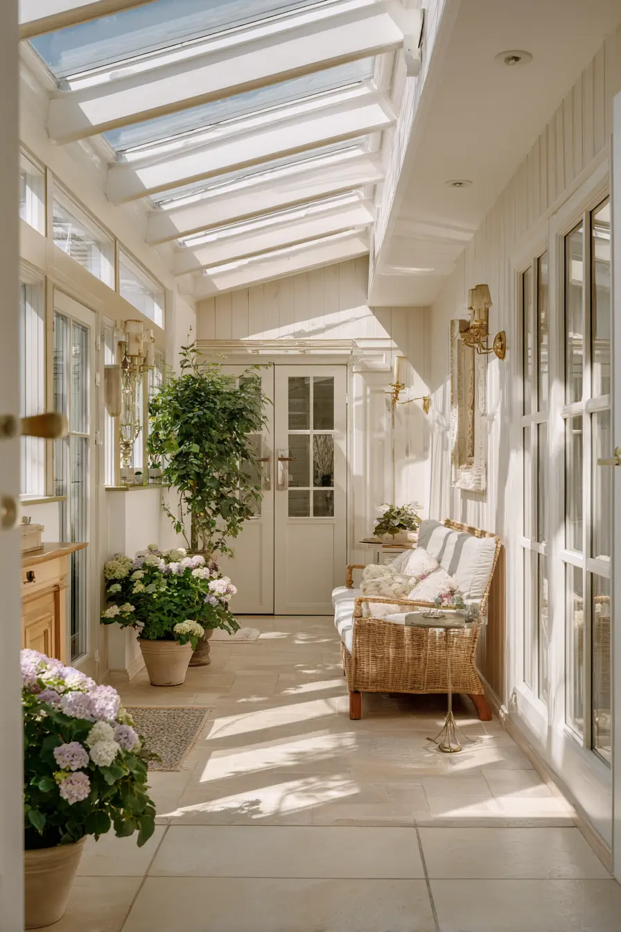 Bright Double Doors with Classic Charm