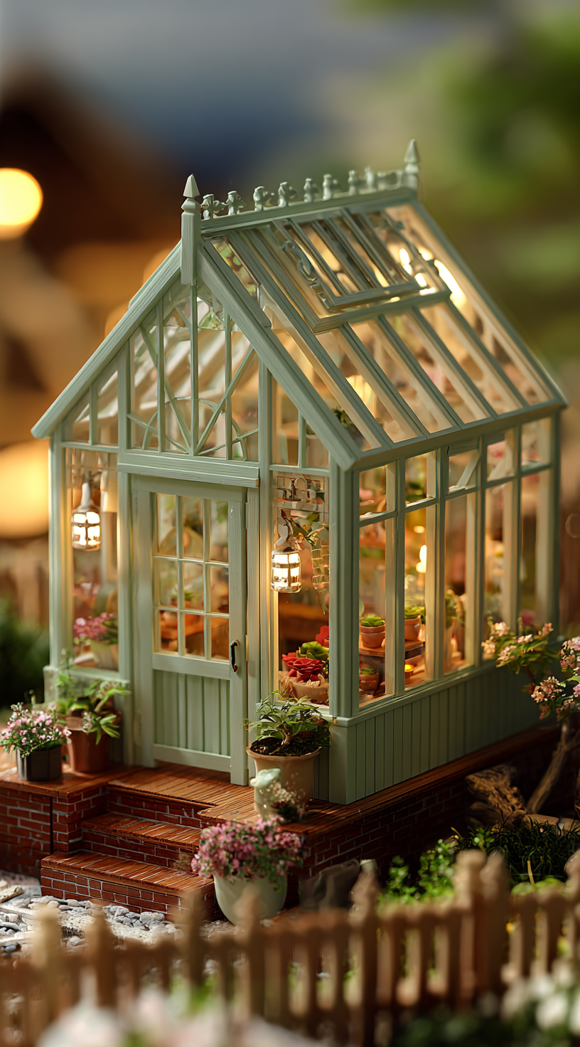 A Greenhouse That Glows with Warmth