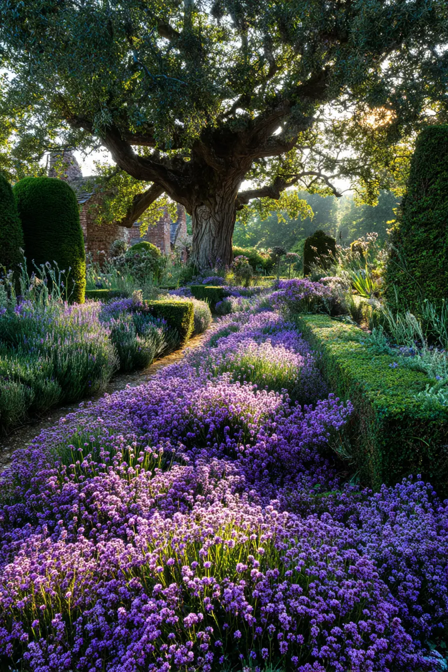 Flowering Thyme Borders for a Color-Rich Garden Path