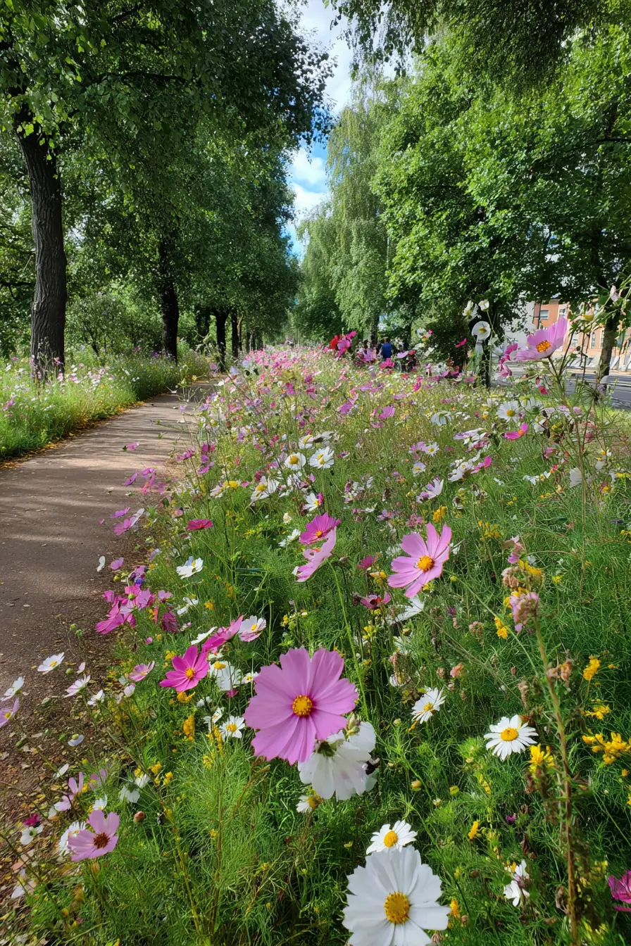 Wildflower Park Strip Path