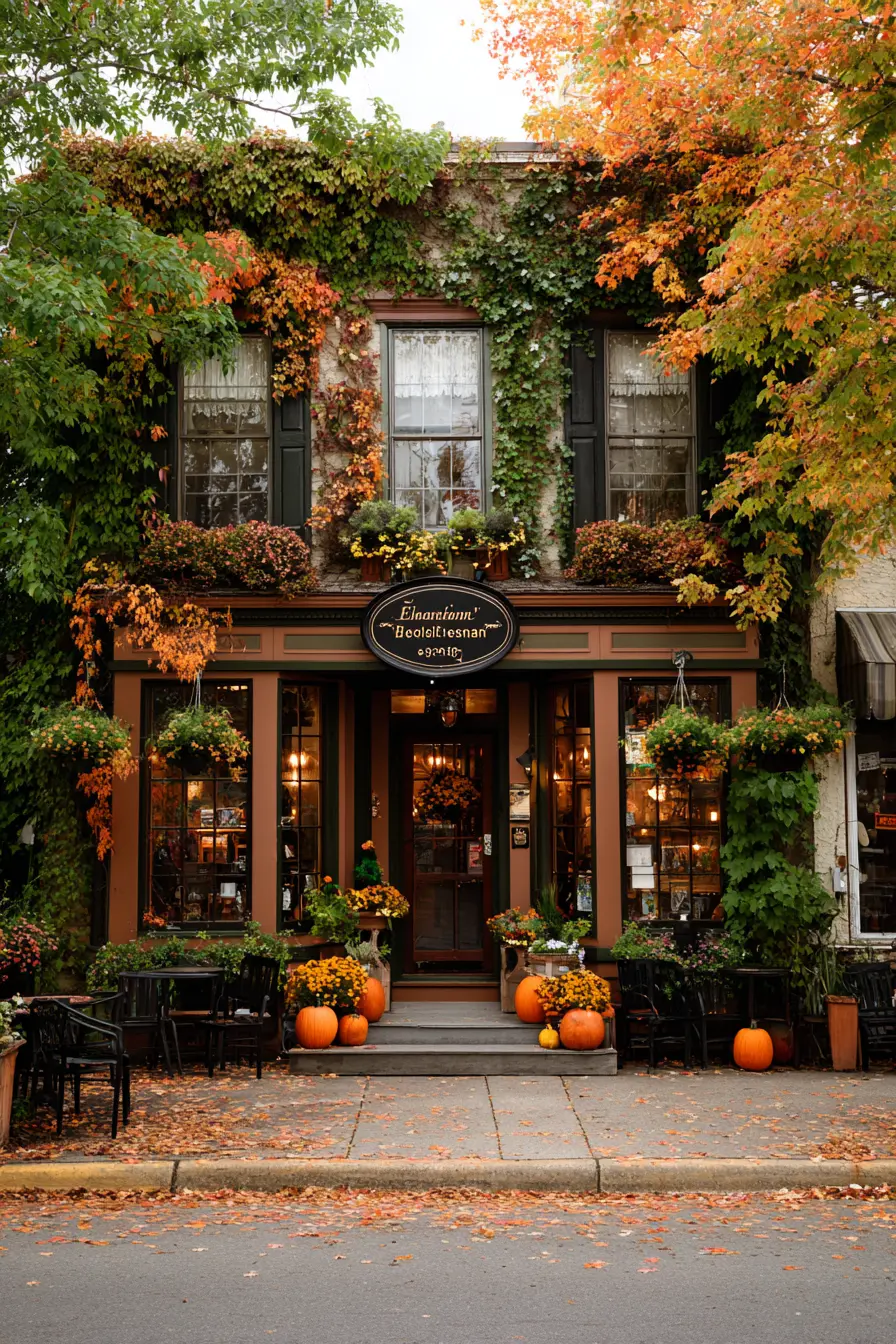 Autumn-Inspired Salon with Rustic Charm