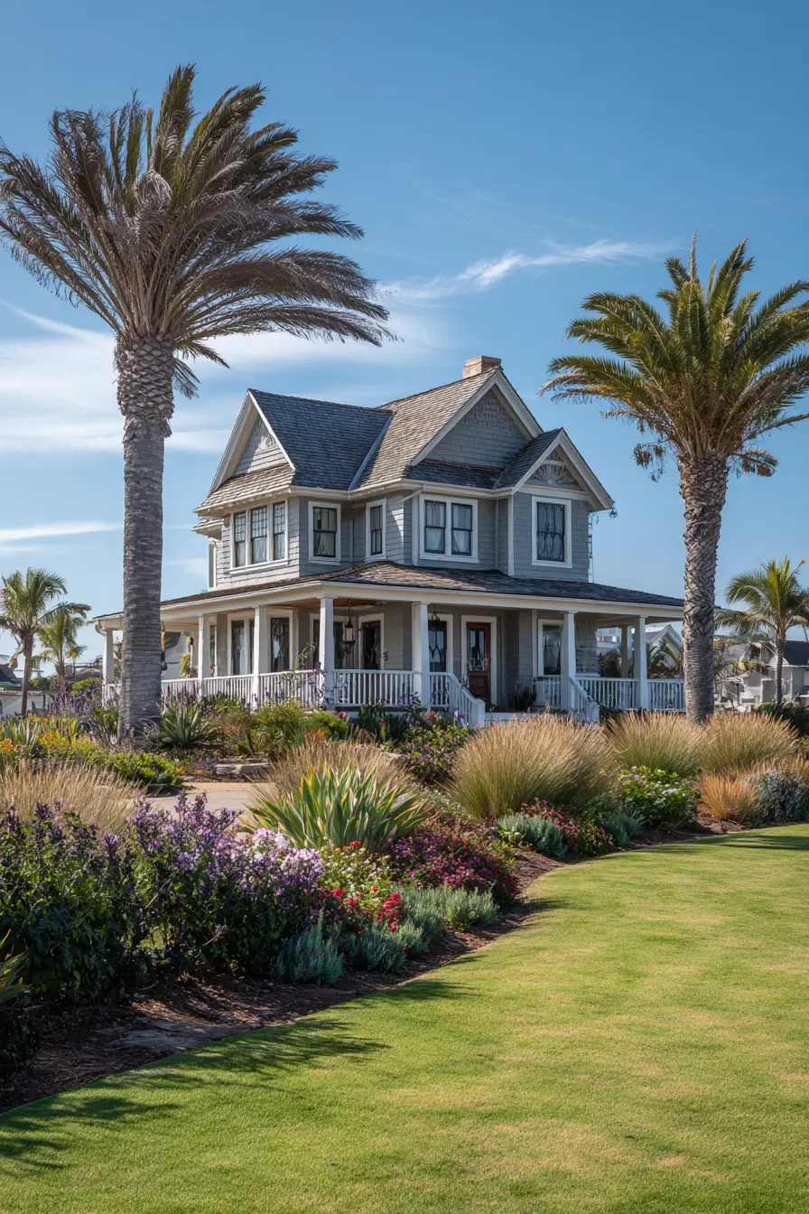 Breezy Coastal Look with Light Gray Shingles