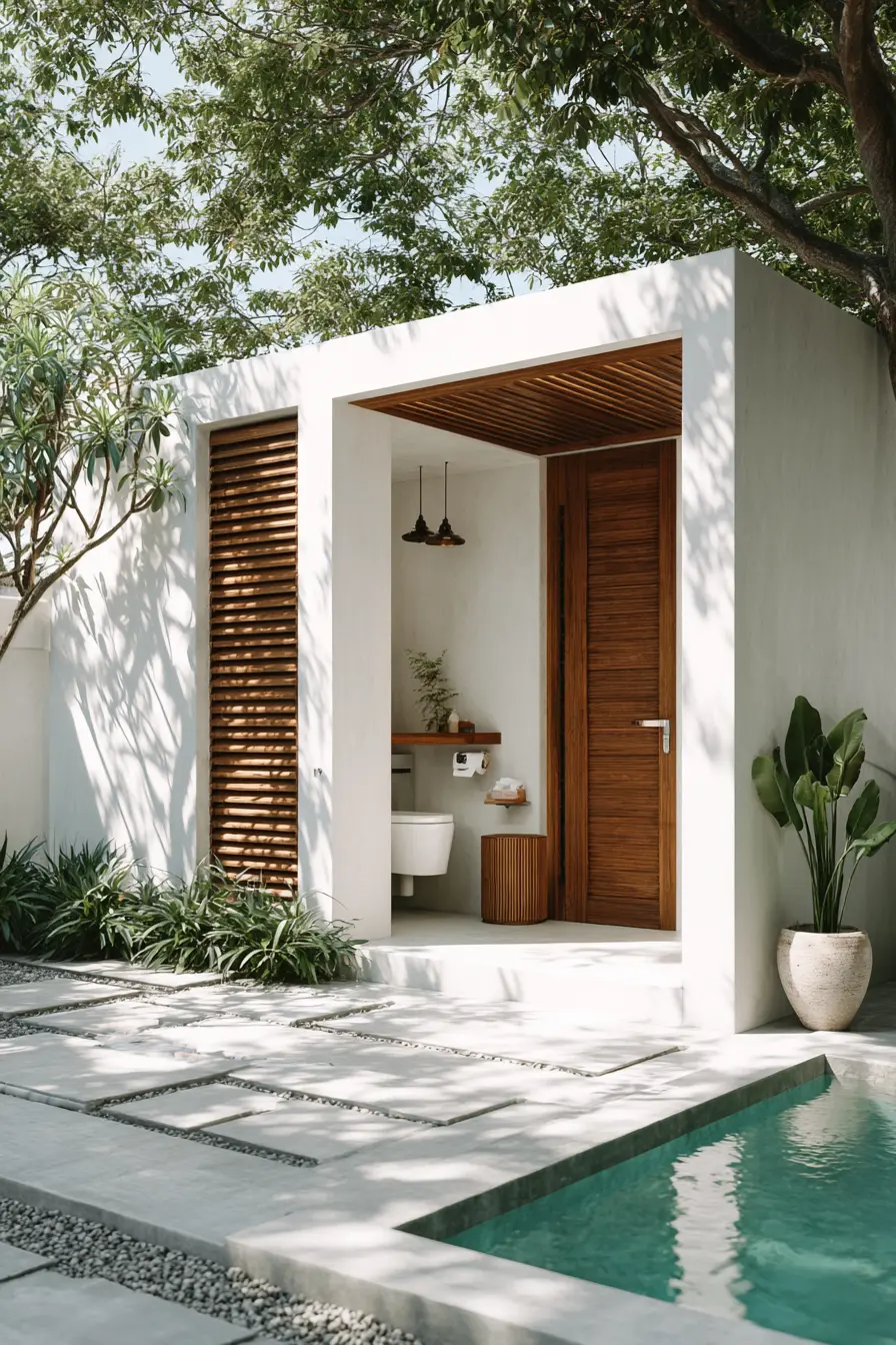 Minimalist Pool Design with a Spa-Like Feel