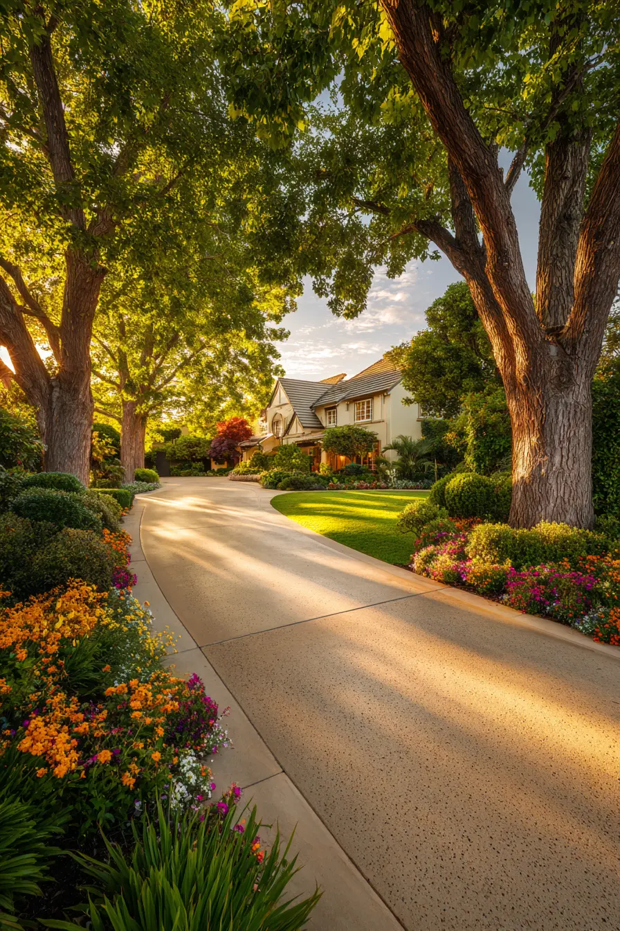 Tree-Lined Driveway with Natural Charm