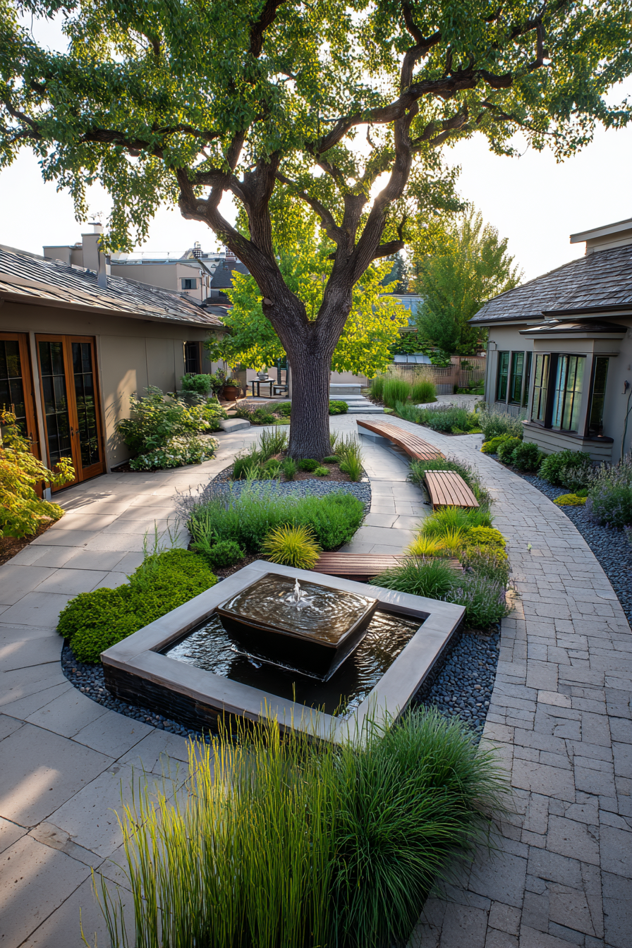 Golden Ratio in Courtyard Design