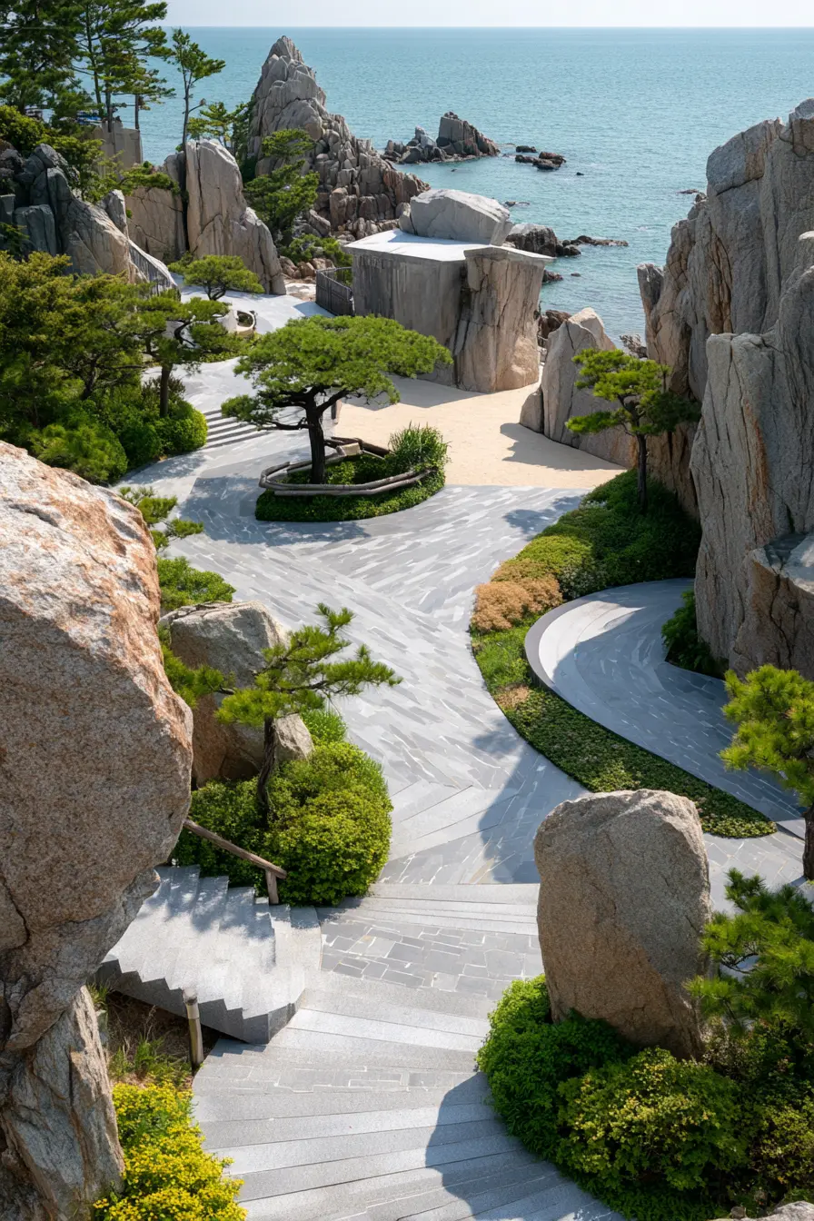 Coastal Composite Walkway with Scenic Views