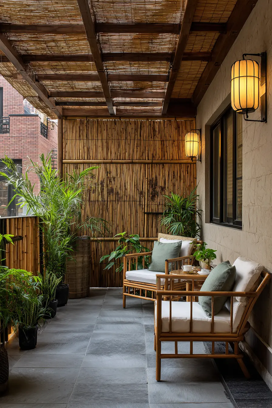Bamboo Screen Serenity