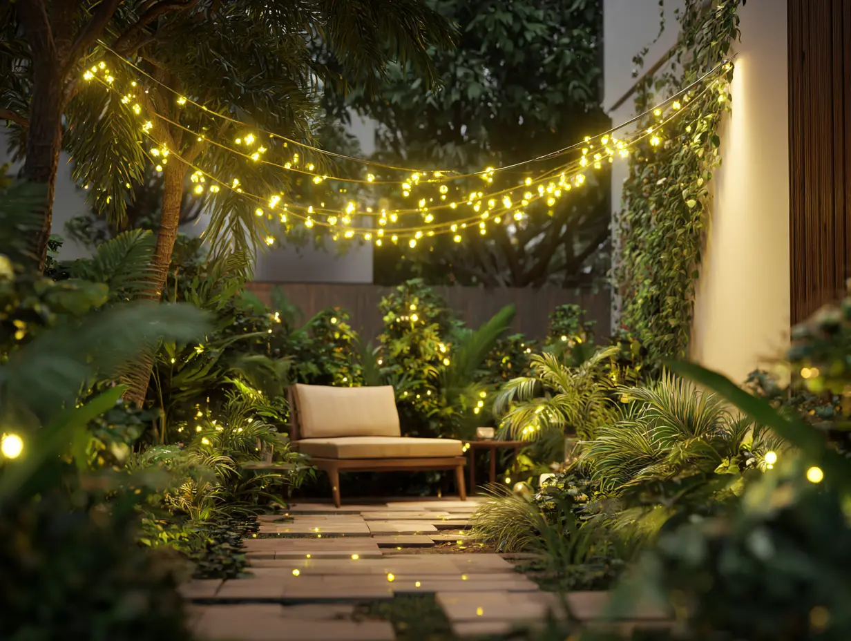 Create a Serene Ambience With Fairy Lights