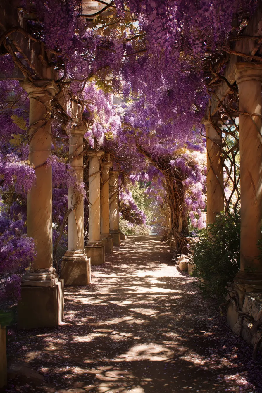 Enchanting Wisteria Arbors