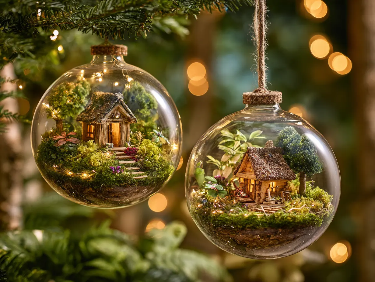 Hang Fairy Orbs From Garden Trees