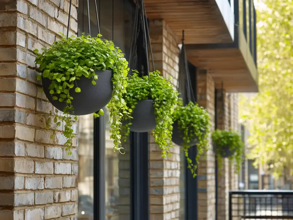 Hang Plants With Decorative Chains for Enhanced Aesthetic Appeal