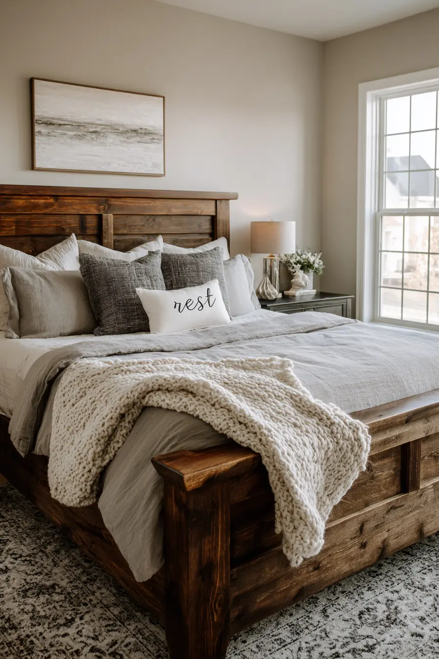 Rustic Warmth with Nancy Meyers Influence