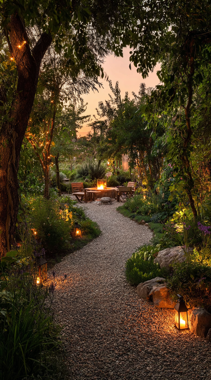 A Gravel Pathway That Invites You In