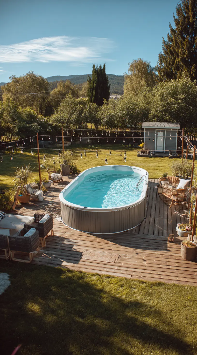 Make Your Above Ground Pool the Heart of Outdoor Living