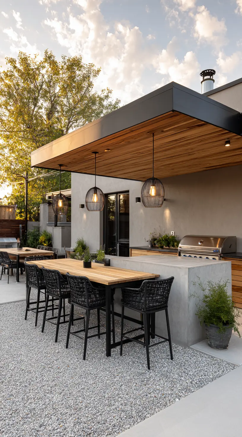 A Modern Kitchen with Clean Geometry