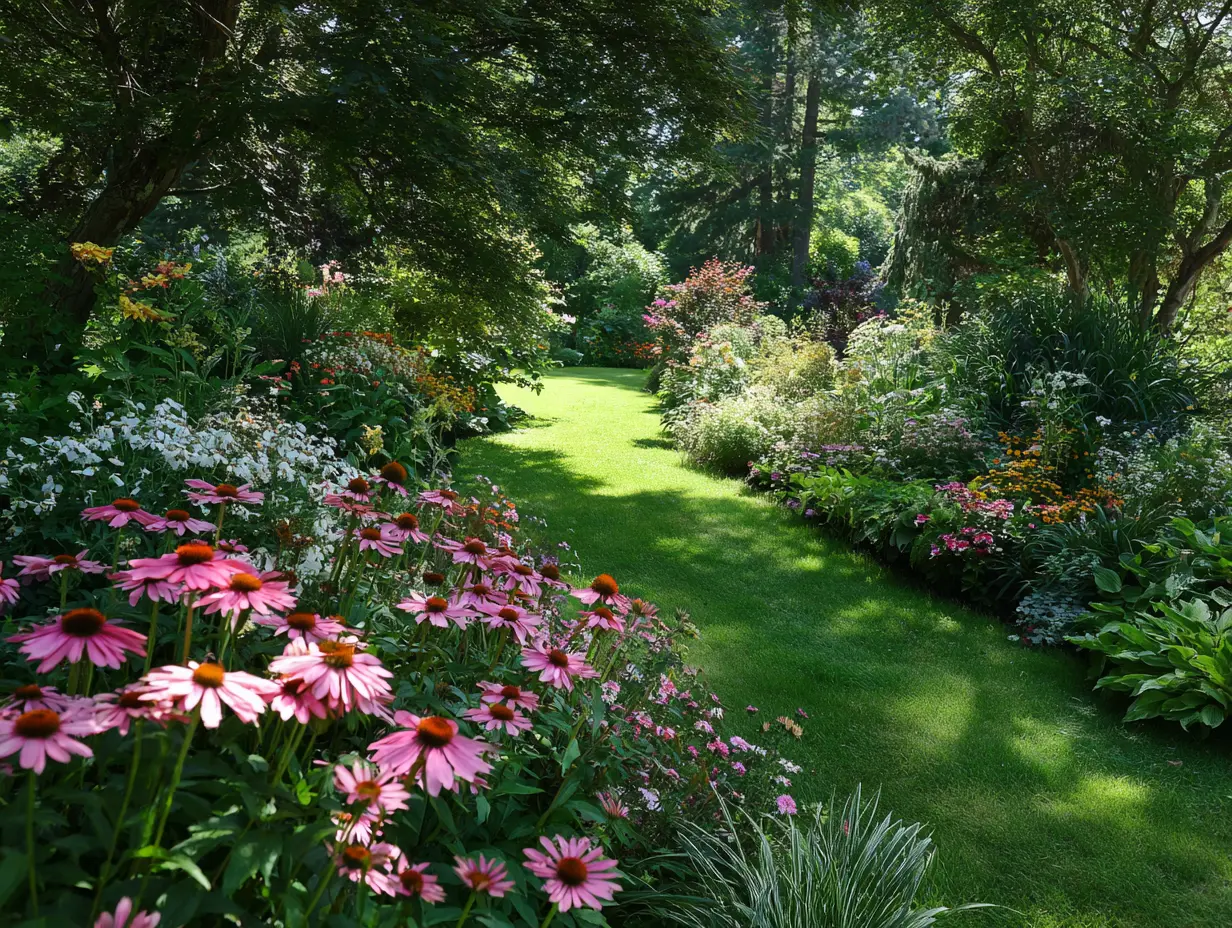 Create Colorful Borders With Perennials