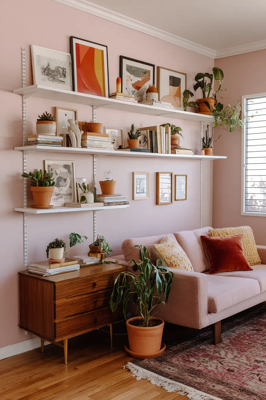 Floating Shelves That Secretly Show Off Your Personality