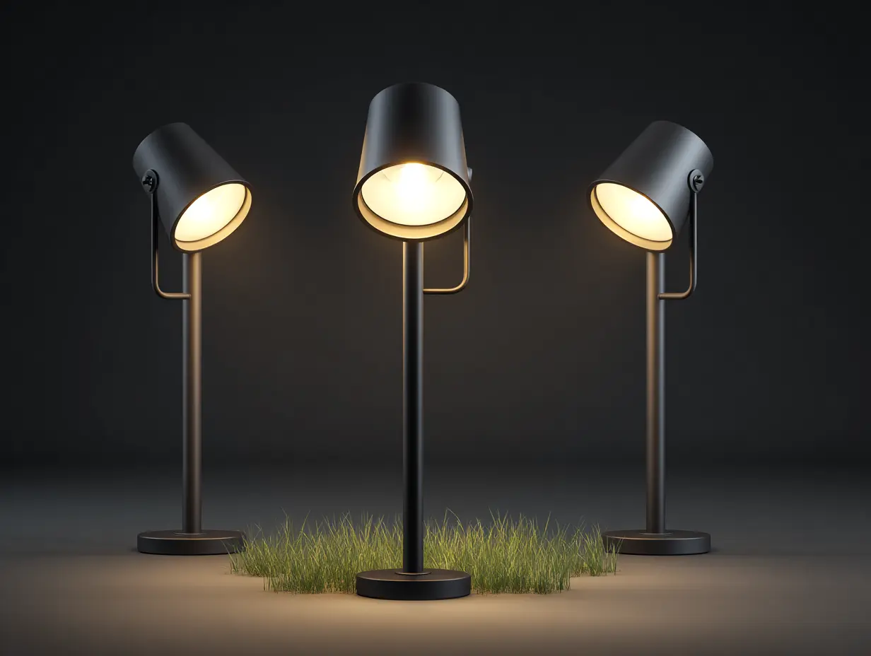 Position Adjustable Solar Spotlights