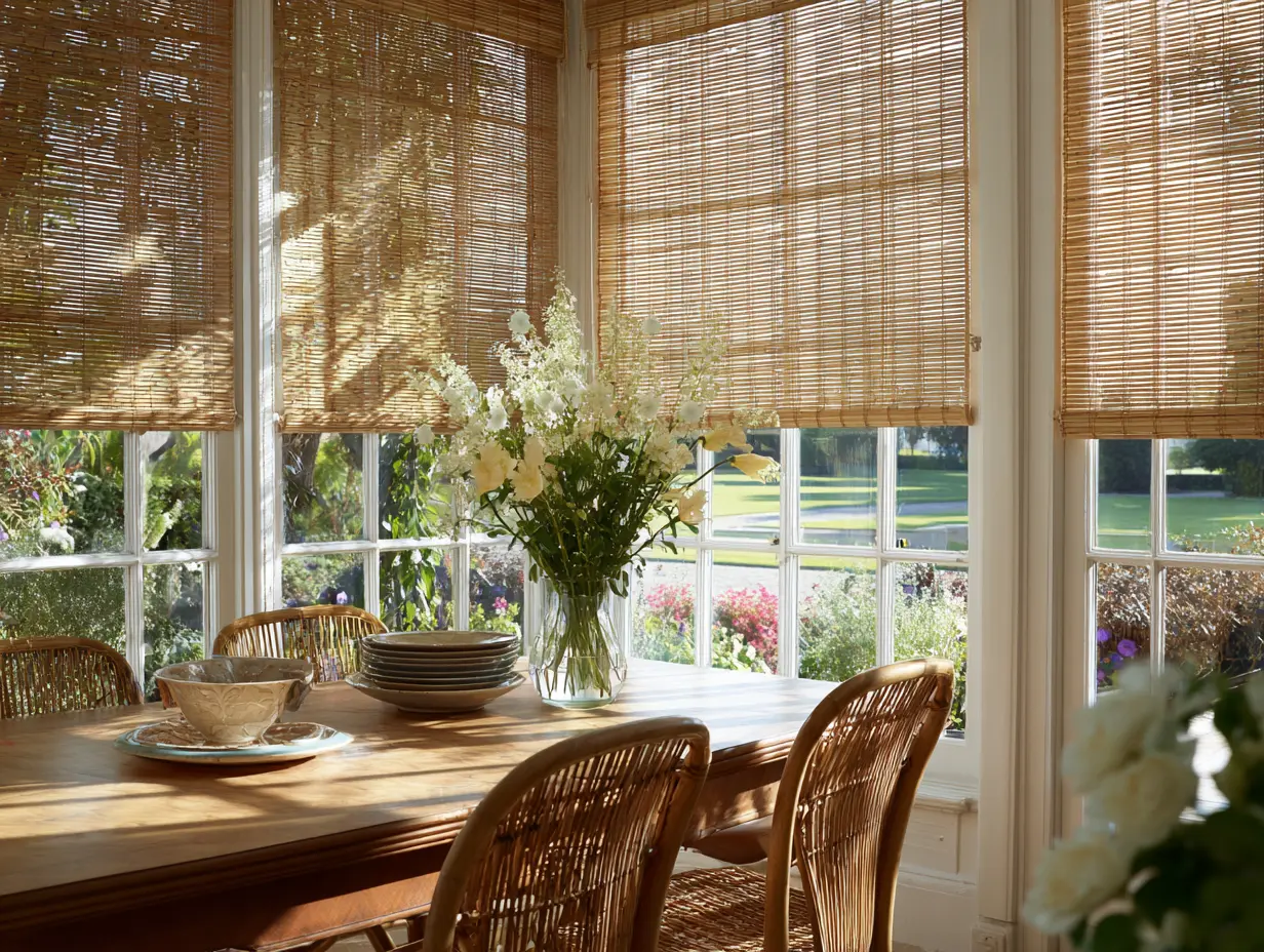 Use Bamboo Shades for Privacy