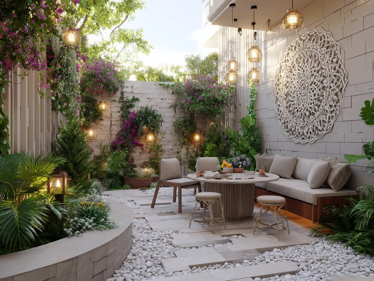 Use Shapes Like Mandalas and Spirals in Your Garden Decor
