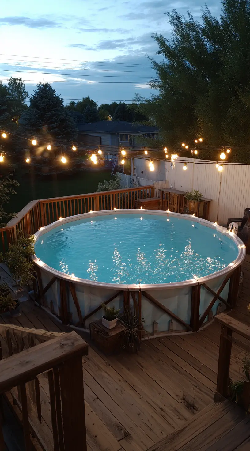 Turn Evening Pool Time into Something Magical