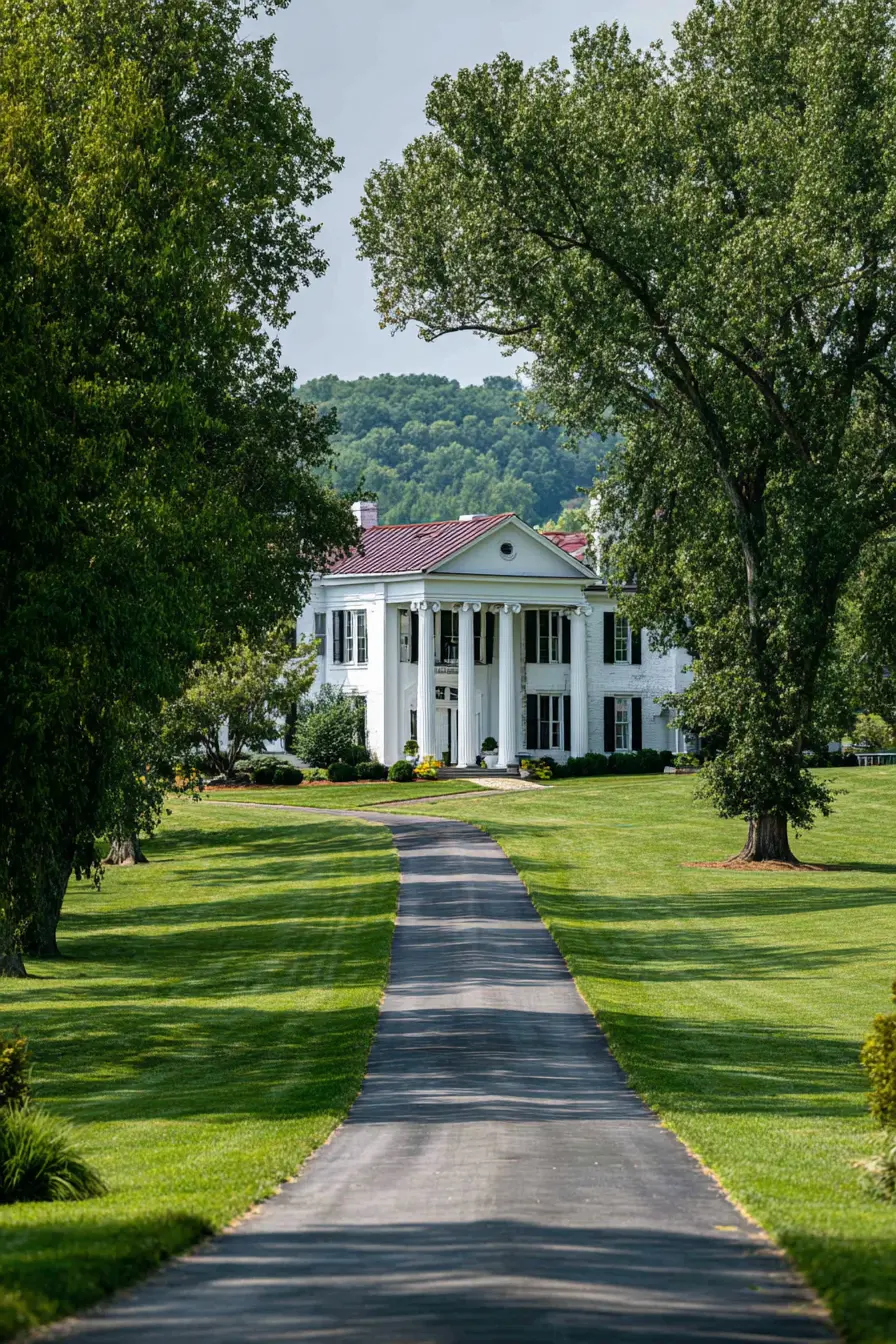 Classic Black Asphalt Driveway for Timeless Elegance