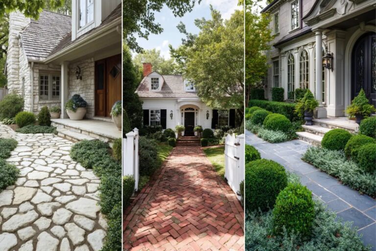 8+ Creative Walkway to Front Door Ideas