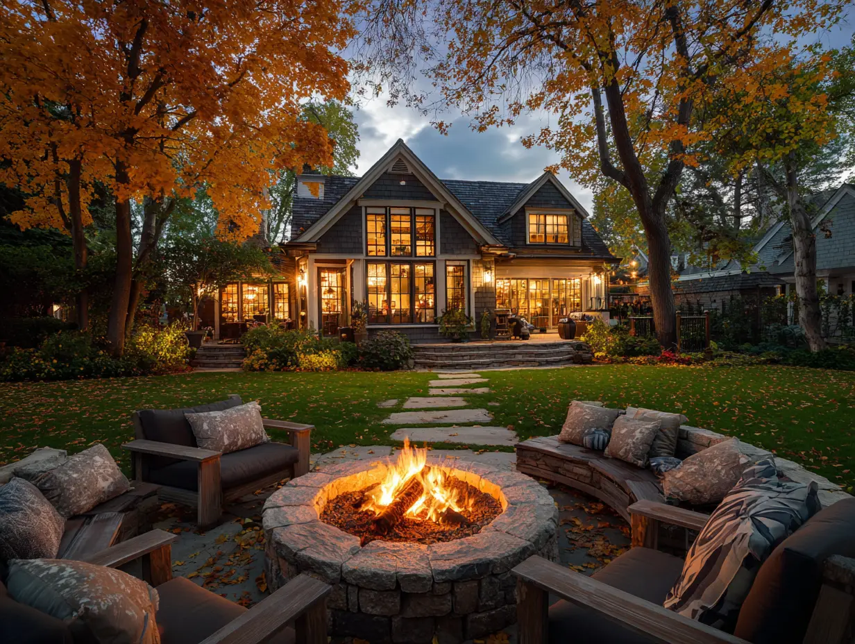Build a Fire Pit for Rituals and Warmth