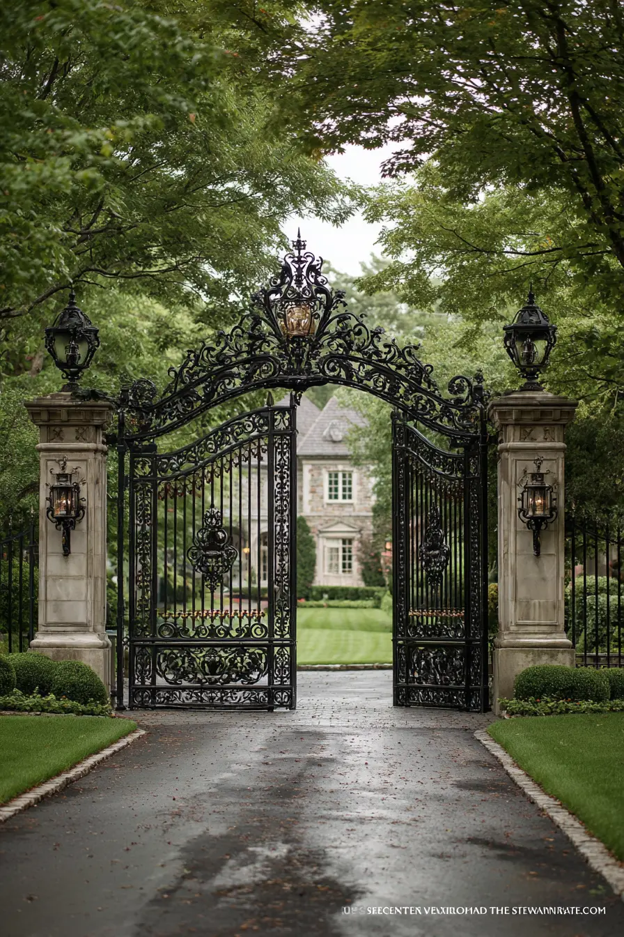 Decorative Driveway Gates